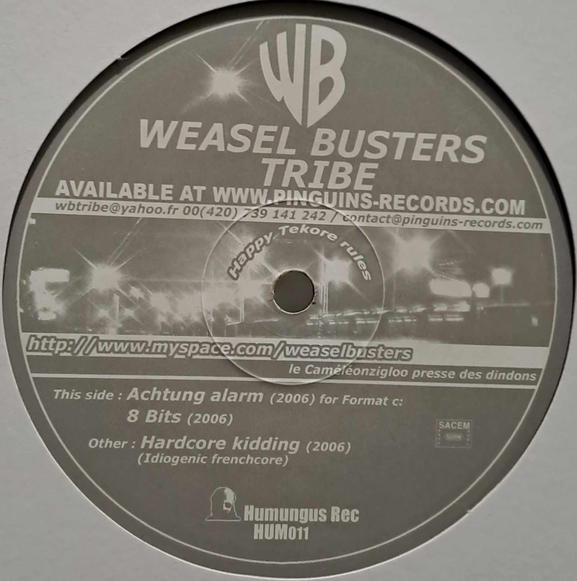 Humungus 11 - vinyle freetekno